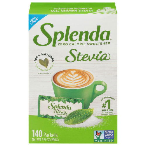 Splenda Sweetener, Zero Calorie, Stevia