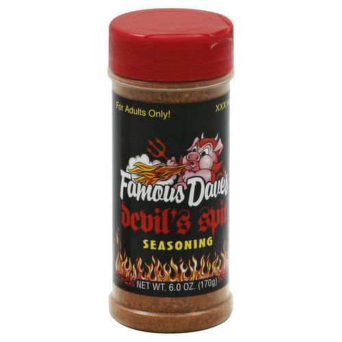 Famous Dave's Seasoning, Devil's Spit, Extra Hot