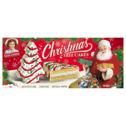 Little Debbie Christmas Tree Cakes Snack Cakes