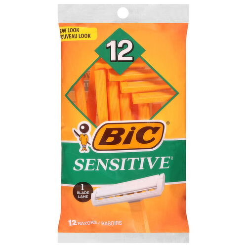 BiC Sensitive Razors, 1 Blade