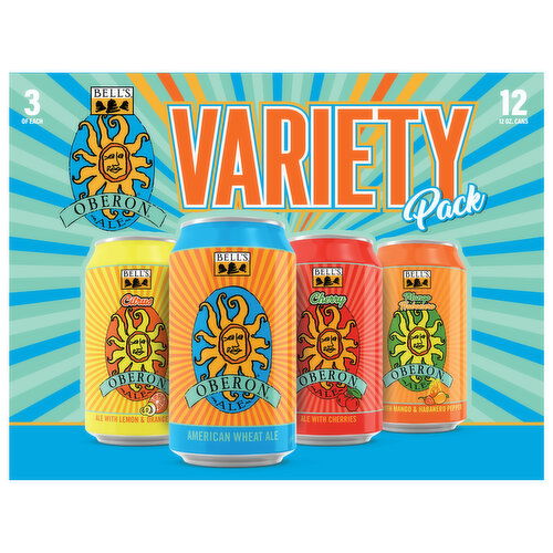 Bell's Oberon Ale Beer, Variety Pack