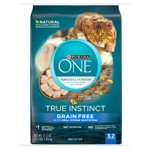 Purina One Natural Grain Free With Real Ocean Whitefish 