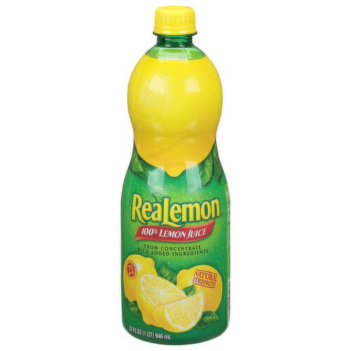 ReaLemon 100% Lemon Juice, Natural Strength