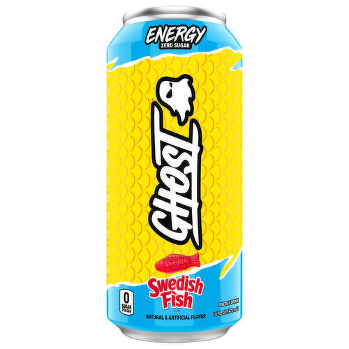 Ghost Zero Sugar Swedish Fish Energy Drink