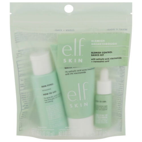 e.l.f. Skin Basics Kit, Blemish Control, Blemish Breakthrough