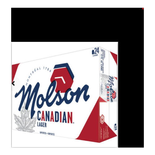 Molson Canadian  Lager 24 Pack Cans