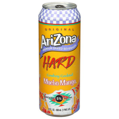 AriZona Hard Mucho Mango Cowboy Cocktail