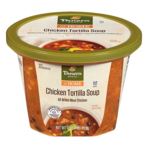 Panera Bread Soup, Chicken Tortilla