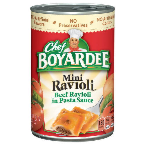 Chef Boyardee Beef Ravioli, Mini