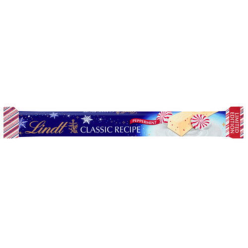 Lindt White Chocolate, Peppermint, Classic Recipe