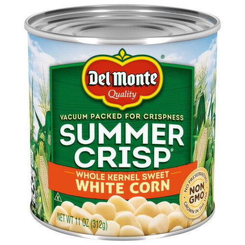 Del Monte Summer Crisp Whole Kernel Sweet White Corn
