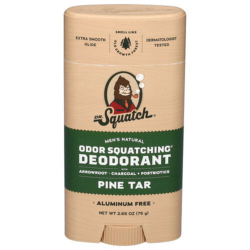 Dr. Squatch Deodorant, Odor Squatching, Pine Tar