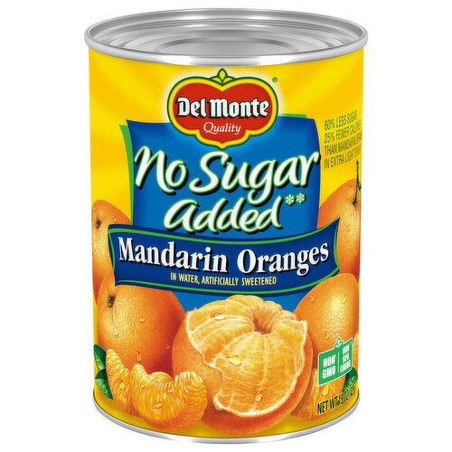 Del Monte No Sugar Added Mandarin Oranges in Water