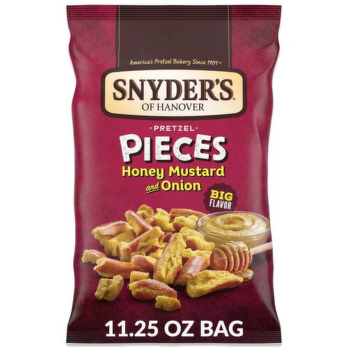 Snyder's of Hanover® Honey Mustard and Onion Pretzel Pieces