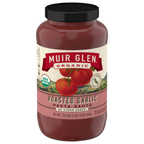 Muir Glen Organic No Sugar Added Roasted Garlic Pasta Sauce