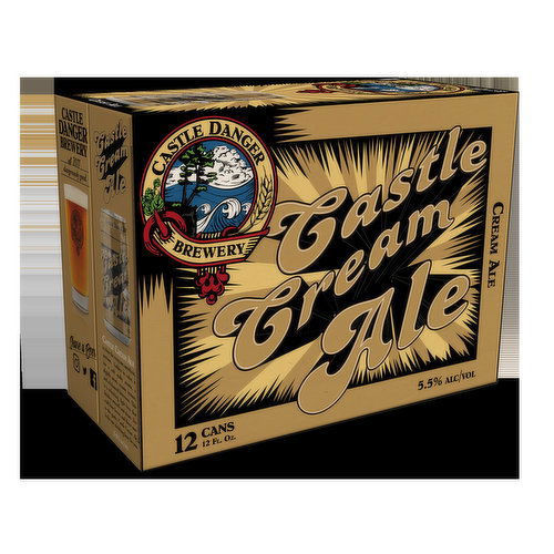 Castle Danger  Cream Ale 12 Pack Cans