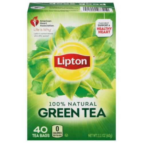 Lipton Green Tea, Tea Bags