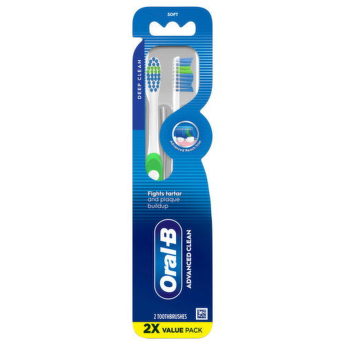 Oral-B Toothbrushes, Soft, Value Pack