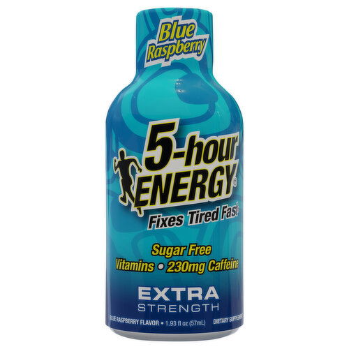 5-Hour Energy Sugar Free Extra Strength Blue Raspberry Energy Shot