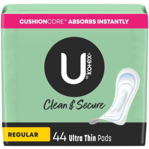 U By Kotex Clean & Secure Ultra Thin Pads