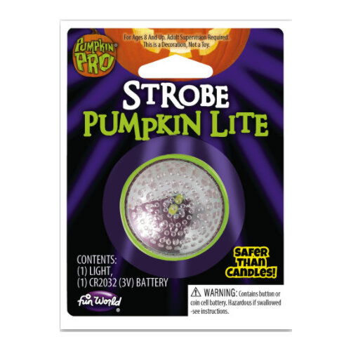 Fun World Pumpkin Strobe Light