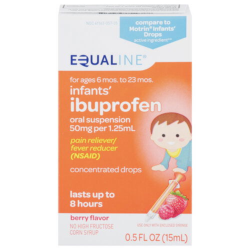 Equaline Ibuprofen, Infants, Concentrated Drops, Berry Flavor