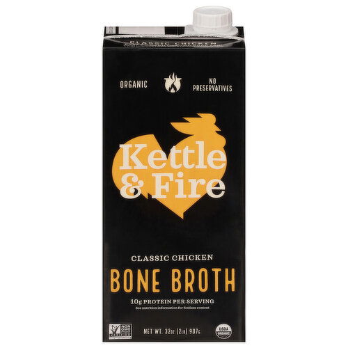 Kettle & Fire Organic Classic Chicken Bone Broth