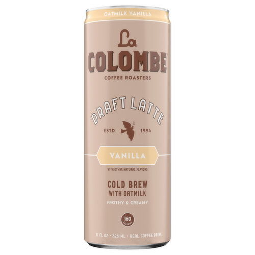 La Colombe Cold Brew, with Oatmilk, Draft Latte, Vanilla