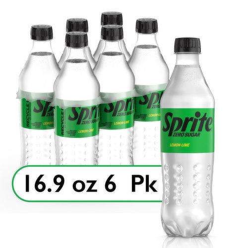 Sprite Diet Lemon Lime Soda, 16.9 fl oz