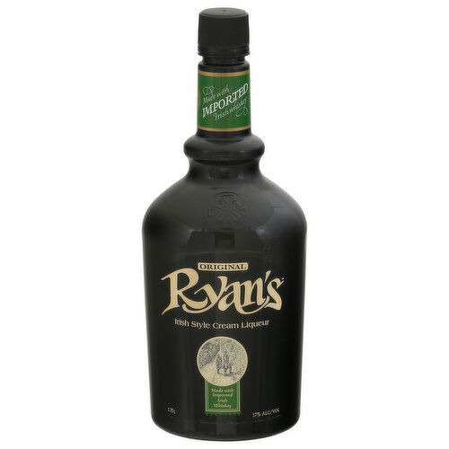 Ryan's Cream Liqueur, Original, Irish Style