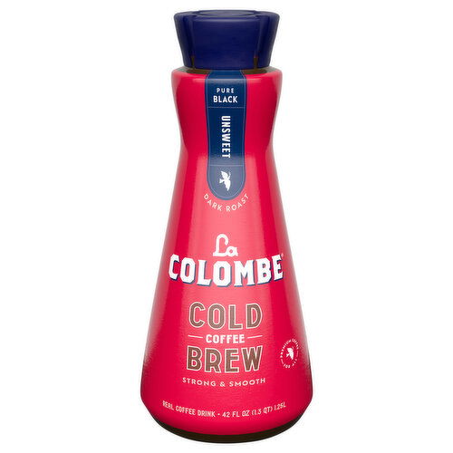 La Colombe Cold Brew, Pure Black, Dark Roast, Unsweet