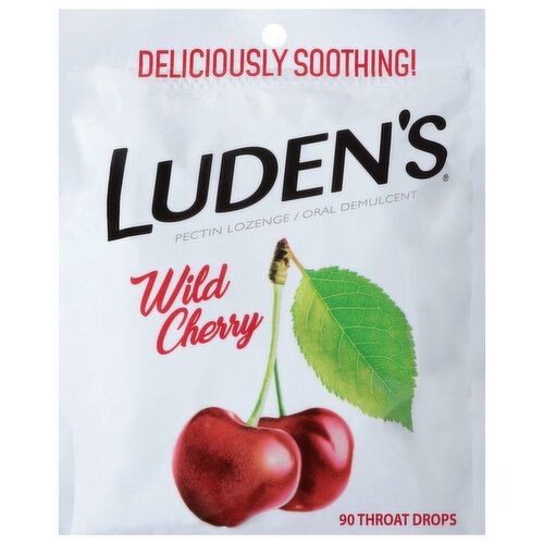 Ludens Throat Drops, Wild Cherry