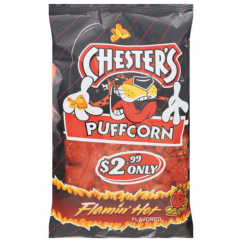 Chester's Puffcorn, Flamin' Hot