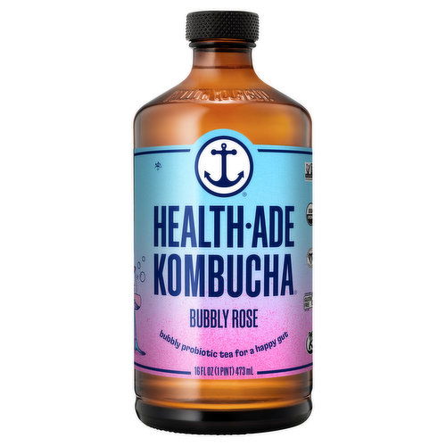 Health-Ade Kombucha, Bubbly Rose