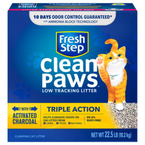 Least tracking cat litter best sale