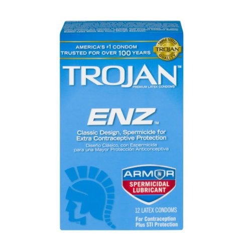 Trojan  Condoms ENZ Spermicidal 