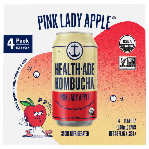 Health-Ade Pink Lady Apple Kombucha