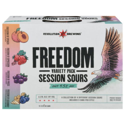 Revolution Brewing Beer, Session Sours, Variety Pack