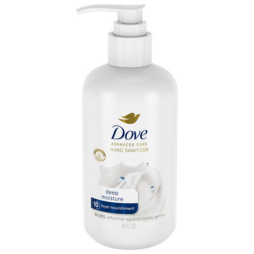 Dove Advanced Care Hand Sanitizer, Deep Moisture