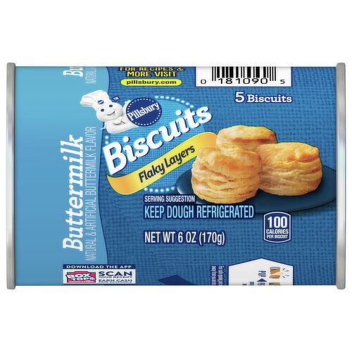 Pillsbury Flaky Layers Buttermilk Biscuits