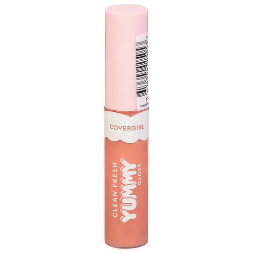 CoverGirl Clean Fresh Lip Gloss, Yummy, Coconuts About You 650