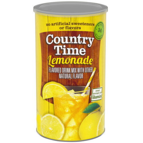 Country Time Lemonade Naturally Flavored Powdered Drink Mix