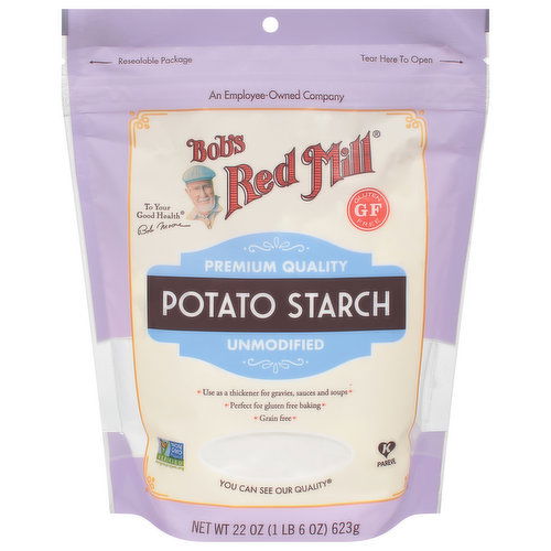 Bob's Red Mill Potato Starch, Premium Quality, Unmodified