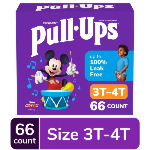 Pull-Ups Disney Junior Mickey 3T-4T (32-40 lbs) Training Pants