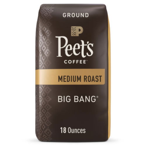 Peet's Coffee Big Bang, Medium Roast Ground Coffee