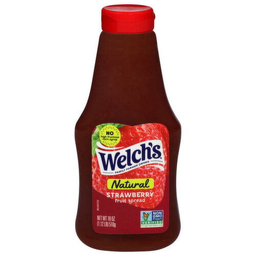 Welch's Natural Strawberry Fruit Spread