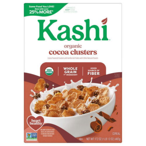 Kashi Organic Cocoa Clusters Cereal
