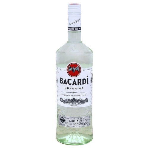 Bacardi Superior Rum, White