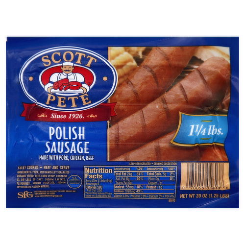 Scott Pete Polish Sausage