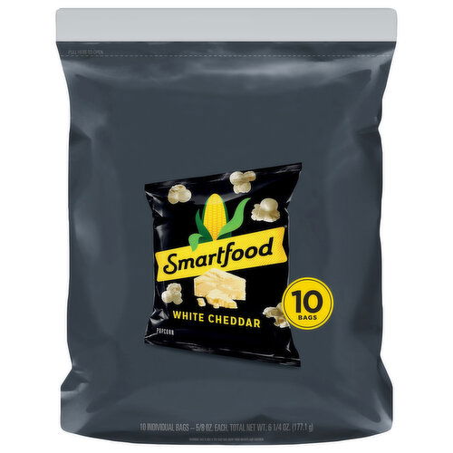 Smartfood Popcorn, White Cheddar